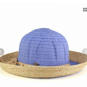 Scala Resort Raffia/ fabric Hat